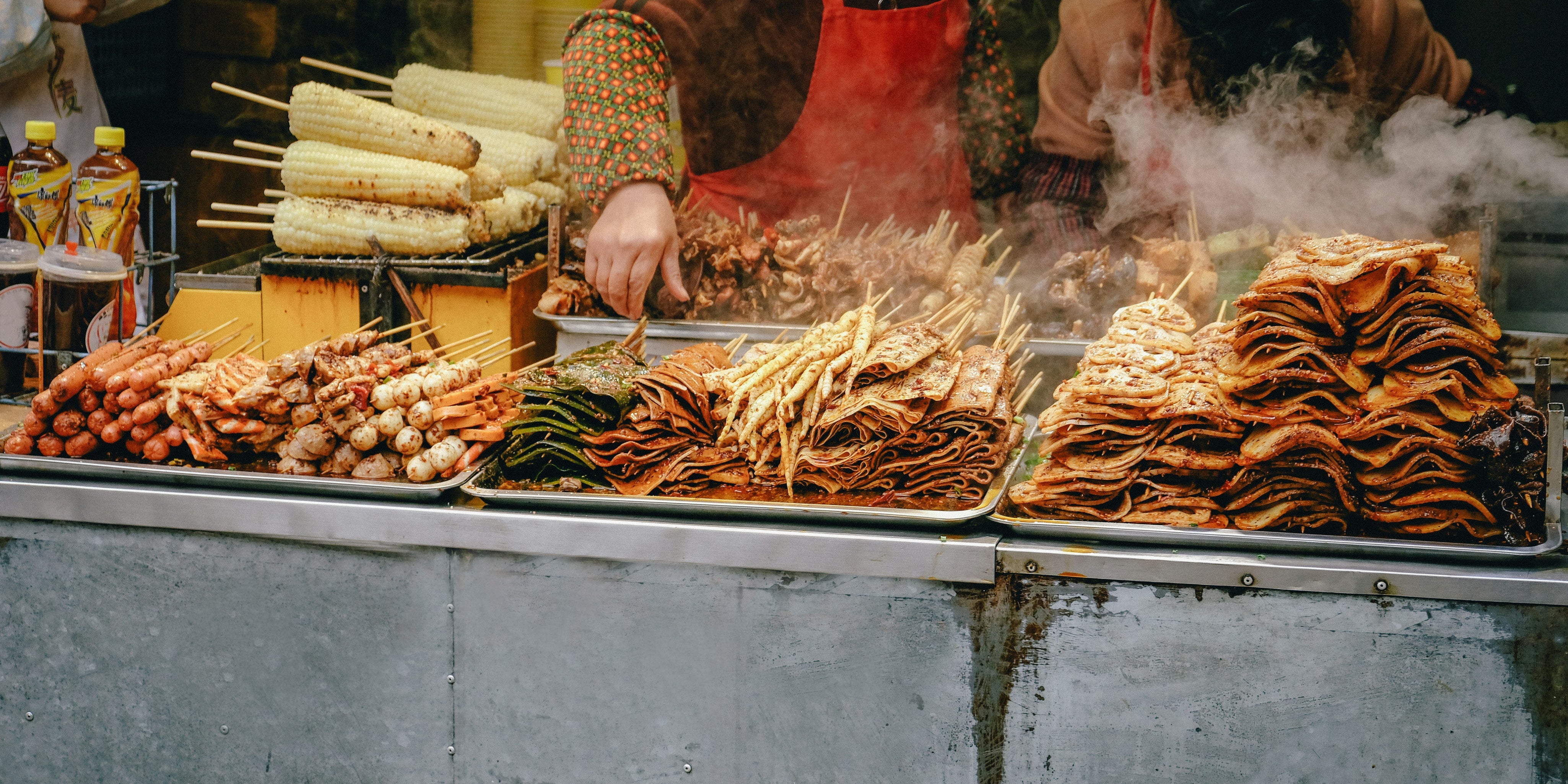safe street food cooking